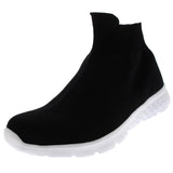 Women's Get Fit Lightweight Sock Fit Slip On Walking Sports Running Knitted Trainer