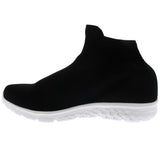 Women's Get Fit Lightweight Sock Fit Slip On Walking Sports Running Knitted Trainer