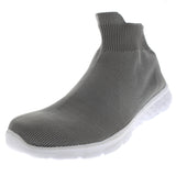 Women's Get Fit Lightweight Sock Fit Slip On Walking Sports Running Knitted Trainer