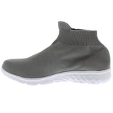 Women's Get Fit Lightweight Sock Fit Slip On Walking Sports Running Knitted Trainer