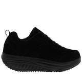 Unisex Men's & Women's Tone Up Perforated Leatherette Sport Sneakers Shoes